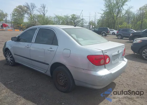 2006 Toyota Corolla Ce из США, поврежденный, VIN 2T1BR32E46C620406
